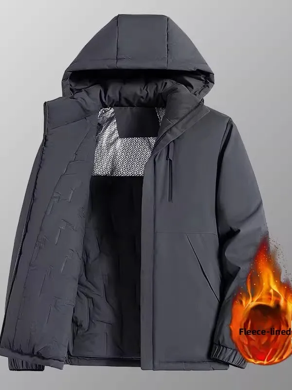 Мужская зимняя хлопковая куртка с подогревом, со съемным капюшоном, теплая, ветрозащитная, для папы, из полиэстера, модная, повседневная
Мужская зимняя хлопковая куртка с подогревом, со съемным капюшоном, теплая, ветрозащитная, для папы, из полиэстера, модная, повседневная