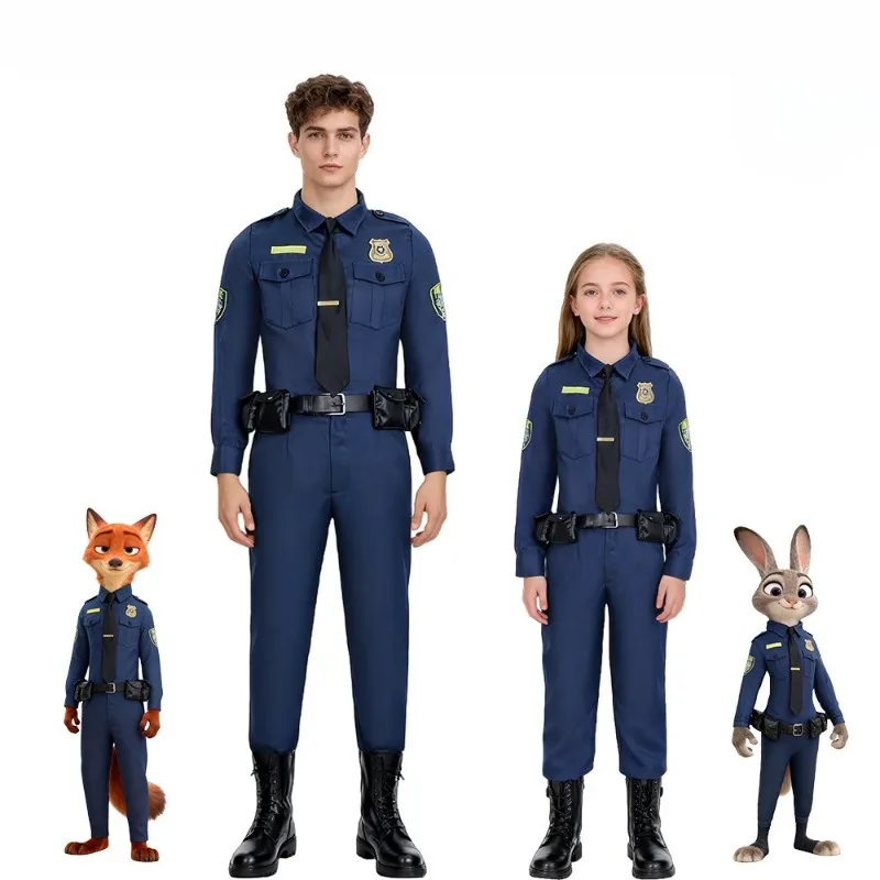 New Movie Nick Wilde Cosplay Costume Zootopia Nick Police Cosplay Uniform Christmas Halloween Carnival Role Play Disguise Wear
New Movie Nick Wilde Cosplay Costume Zootopia Nick Police Cosplay Uniform Christmas Halloween Carnival Role Play Disguise Wear