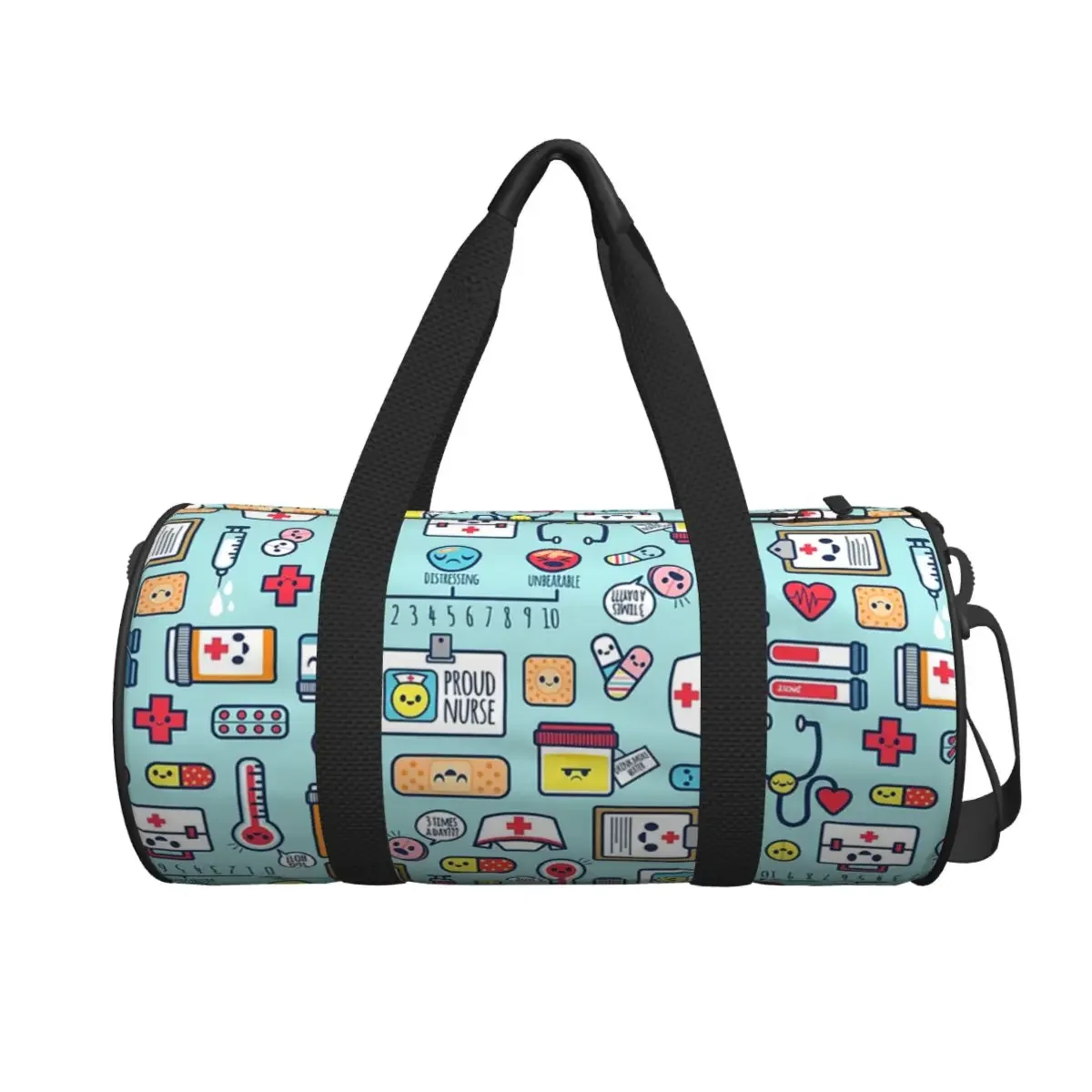 Proud To Be A Nurse Surface Pattern Design Синяя большая спортивная сумка Водонепроницаемая дорожная сумка Duffle Сумки Сумка для фитнеса
Proud To Be A Nurse Surface Pattern Design Синяя большая спортивная сумка Водонепроницаемая дорожная сумка Duffle Сумки Сумка для фитнеса