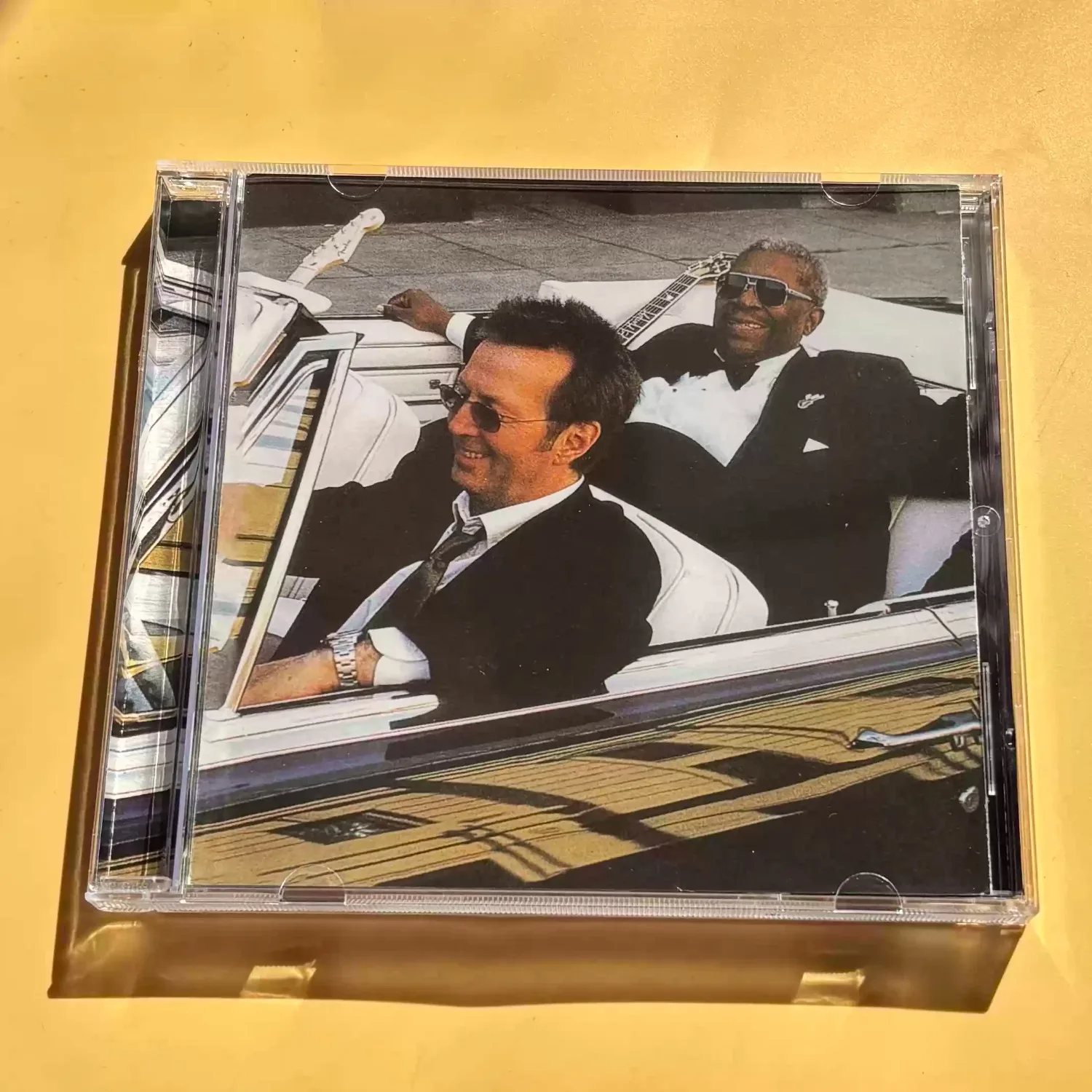 Eric Clapton & B.B. King "Riding with The King" Blues Rock CD Legendary Guitar Mastery Classic Electric Timeless Blues Vocals
Eric Clapton & B.B. King "Riding with The King" Blues Rock CD Legendary Guitar Mastery Classic Electric Timeless Blues Vocals