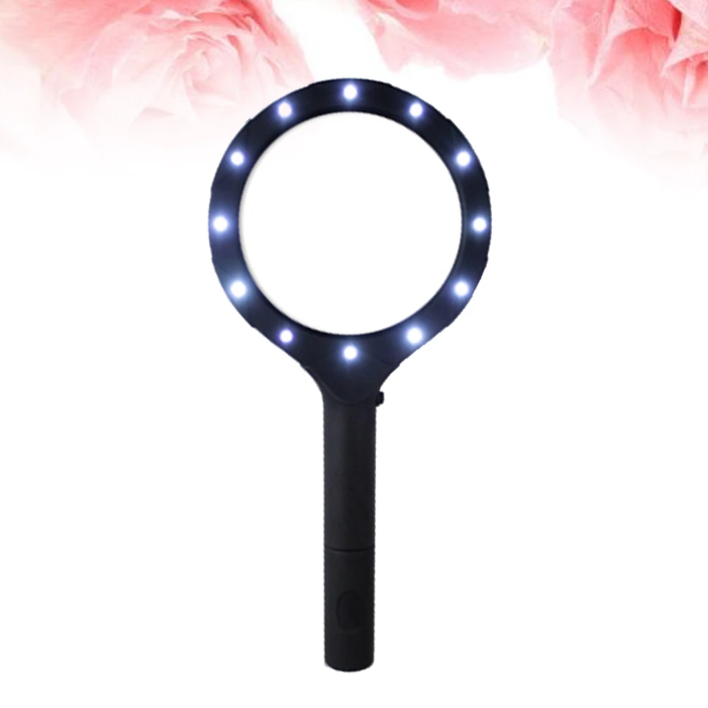 Presbyopia Magnifying Glass LED Light Magnifier Acrylic Lens Compact Ergonomic Handle Reading Inspection Maps Jewellery
Presbyopia Magnifying Glass LED Light Magnifier Acrylic Lens Compact Ergonomic Handle Reading Inspection Maps Jewellery