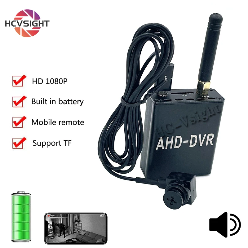 1080P Mini AHD DVR Camera Kits Security Protection Wireness Voice Remotely Motion DVR Recorder Built-in Battery TF Support
1080P Mini AHD DVR Camera Kits Security Protection Wireness Voice Remotely Motion DVR Recorder Built-in Battery TF Support
