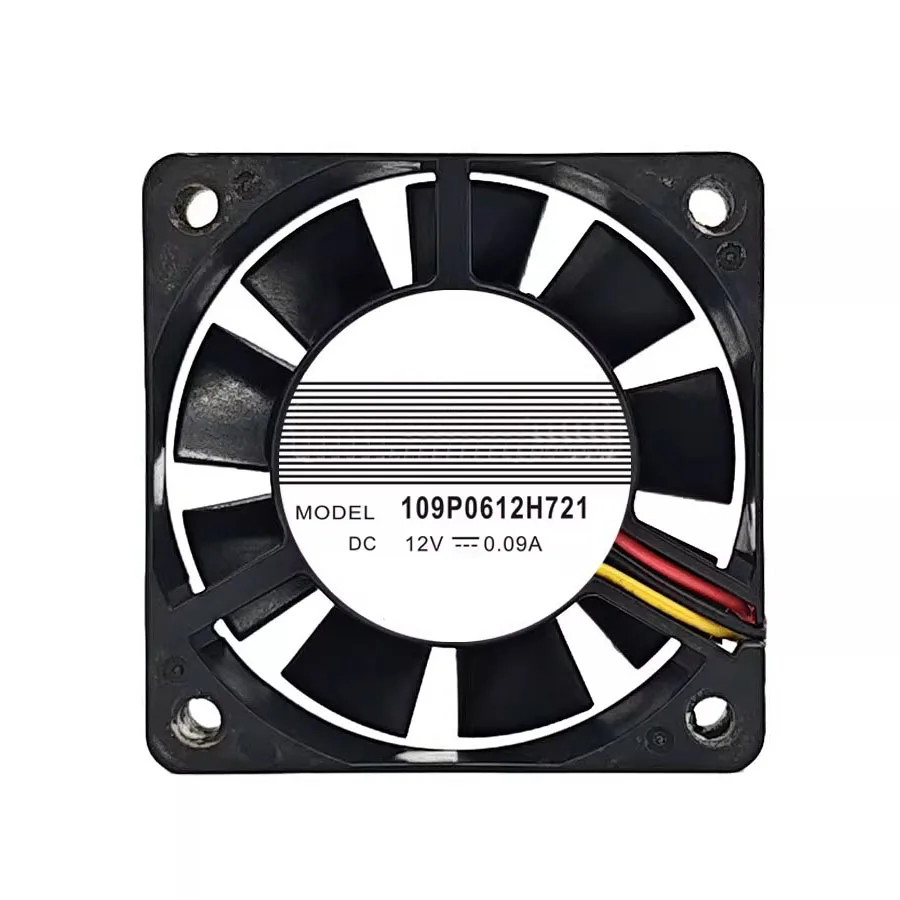 Вентилятор охлаждения для SANYO DENKI 60 109P0612H721 60*60*15 мм DC12V 0.09A 3-проводной, новый
Вентилятор охлаждения для SANYO DENKI 60 109P0612H721 60*60*15 мм DC12V 0.09A 3-проводной, новый