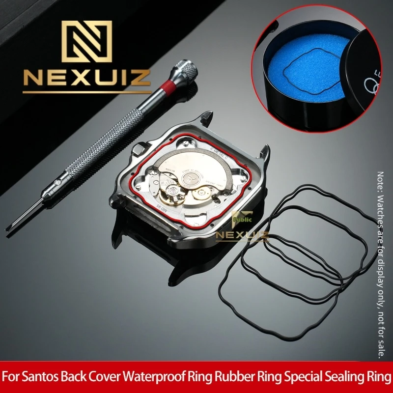 FOR Cartier Santos Mechanical Watch Waterproof Gasket WSSA0018/0010 Case Back Rubber Gasket Case Back Waterproof Gasket
FOR Cartier Santos Mechanical Watch Waterproof Gasket WSSA0018/0010 Case Back Rubber Gasket Case Back Waterproof Gasket