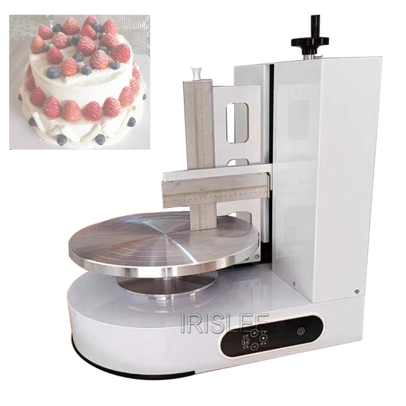 IRISLEE Semi Automatic Birthday Cake Cream Coating Filling Machine 4-12Inch Cakes Cream Butter Spreading Daubing Icing Maker
IRISLEE Semi Automatic Birthday Cake Cream Coating Filling Machine 4-12Inch Cakes Cream Butter Spreading Daubing Icing Maker
