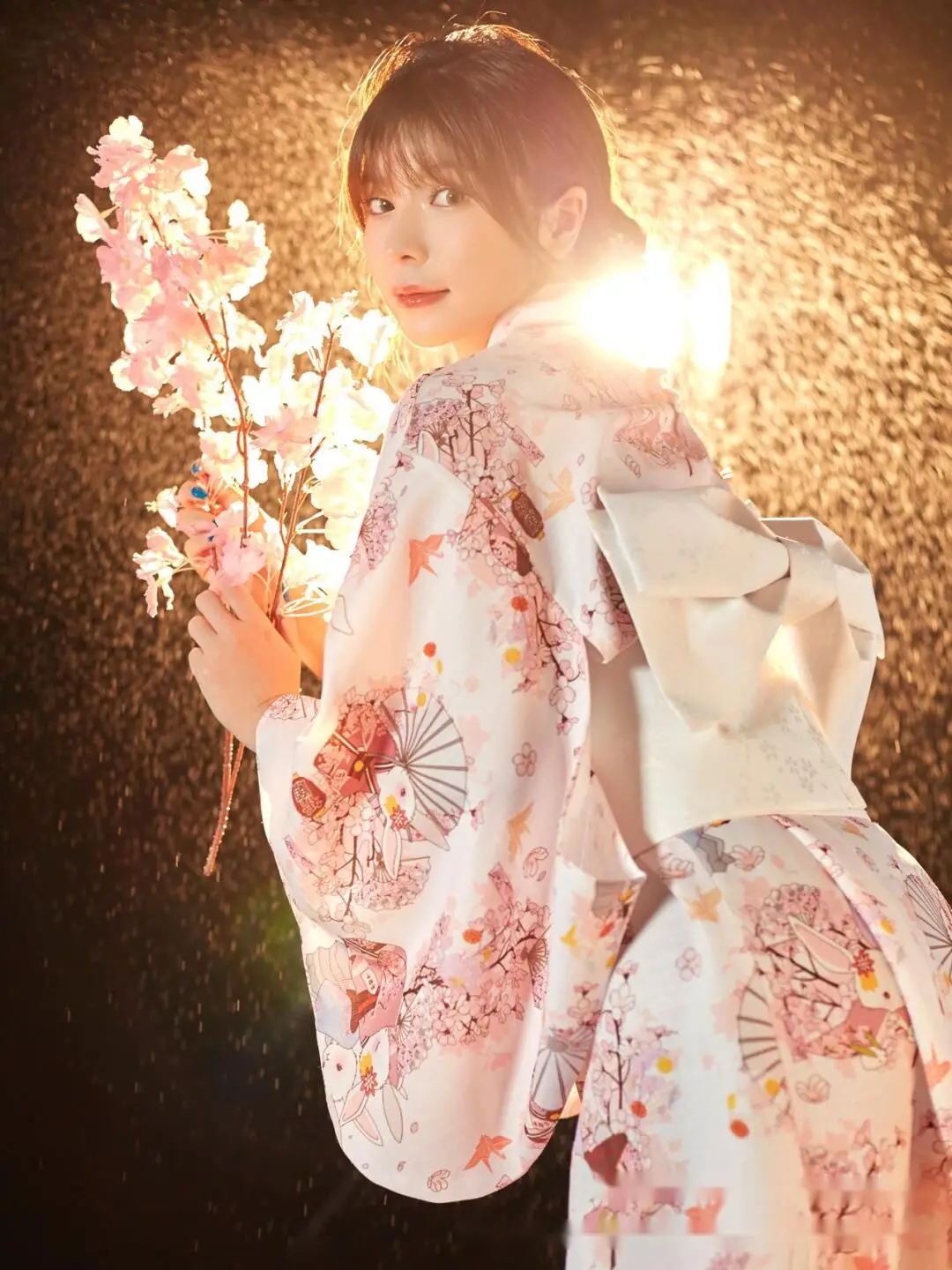 Japanese traditional printed kimono skirt modified Yukata kimono suitable for photography travel
Japanese traditional printed kimono skirt modified Yukata kimono suitable for photography travel