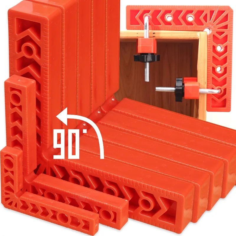 Right Angle Positioner with Locking Clip Reusable Plastic L-Shaped Spacer Fixing Clamp Corner Clamping Woodworking Supplies
Right Angle Positioner with Locking Clip Reusable Plastic L-Shaped Spacer Fixing Clamp Corner Clamping Woodworking Supplies