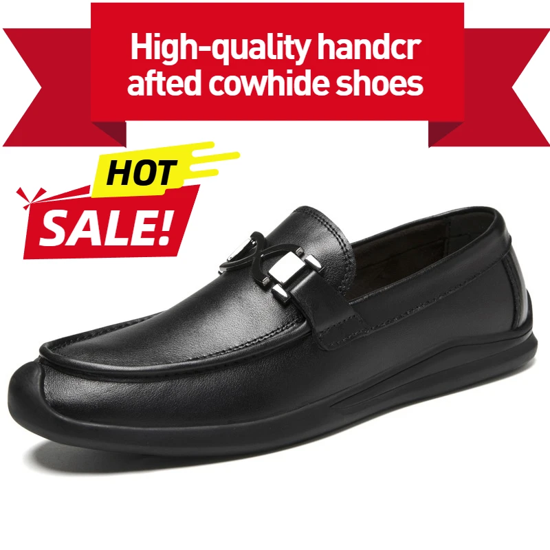 Men's and Women's Casual Shoes for Spring and Summer, Low Fit, One-foot Fit, Flat Bottom, Genuine Leather, Cowhide, Large Size
Men's and Women's Casual Shoes for Spring and Summer, Low Fit, One-foot Fit, Flat Bottom, Genuine Leather, Cowhide, Large Size