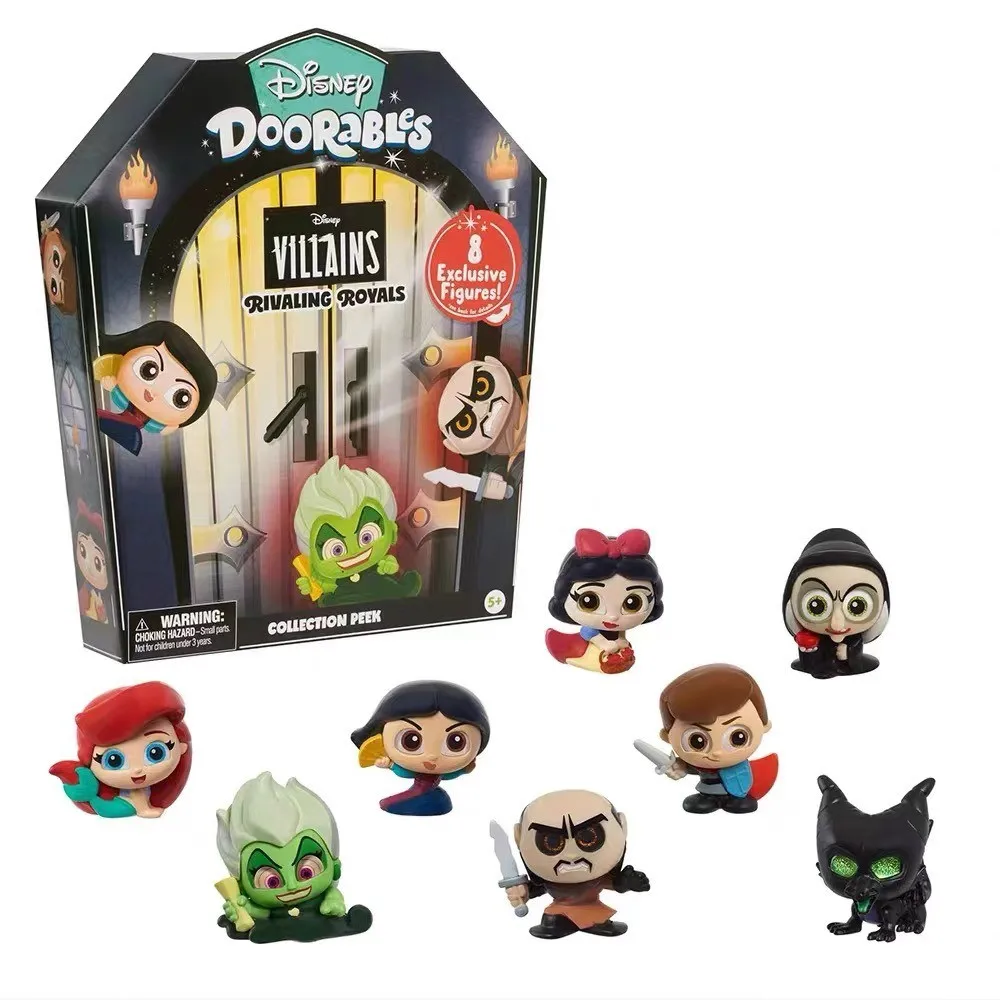 Original Disney Doorables Anime Figurine Cute Mystery Box Princess Villain Action Figures Kawaii Model Toys Gift
Original Disney Doorables Anime Figurine Cute Mystery Box Princess Villain Action Figures Kawaii Model Toys Gift