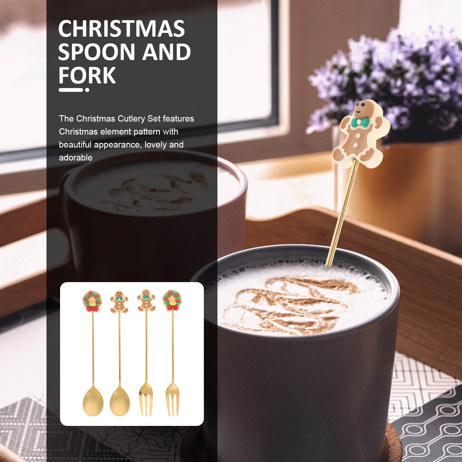 1Set Christmas Cutlery Kit Stainless Steel Xmas Spoon Fork Set Dessert Teaspoon Party Tableware Kitchen Essentials Cartoon
1Set Christmas Cutlery Kit Stainless Steel Xmas Spoon Fork Set Dessert Teaspoon Party Tableware Kitchen Essentials Cartoon