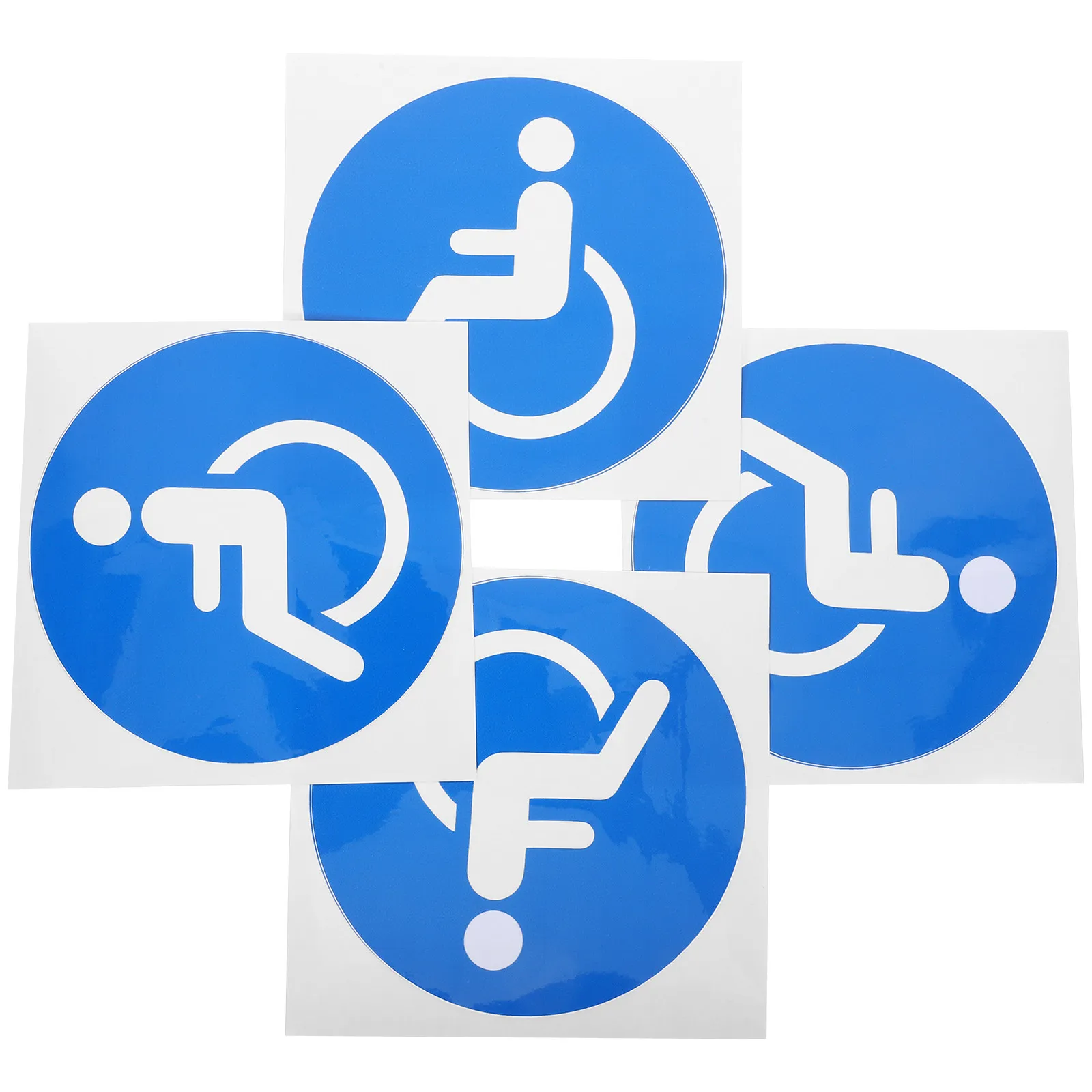 4Pcs High Visibility Disabled Wheelchair Sticker Decals Self Adhesive for Vehicle Windshield Glass Door Outdoor Indoor
4Pcs High Visibility Disabled Wheelchair Sticker Decals Self Adhesive for Vehicle Windshield Glass Door Outdoor Indoor