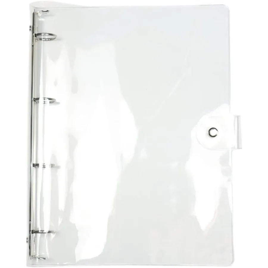 Прозрачные мягкие ПВХ круглые кольцевые папки диаметром 25 мм, 4 кольца, крышка с застежкой на кнопку Sp для альбомов-планировщиков Jourl DIY
Прозрачные мягкие ПВХ круглые кольцевые папки диаметром 25 мм, 4 кольца, крышка с застежкой на кнопку Sp для альбомов-планировщиков Jourl DIY