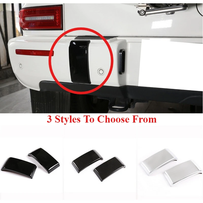 2 Pcs For Mercedes Benz G Wagon G Class W463 2019-20 G350 G400 G500 G55(Not fit G63)Car Rear bumper Decoration Trim Accessories
2 Pcs For Mercedes Benz G Wagon G Class W463 2019-20 G350 G400 G500 G55(Not fit G63)Car Rear bumper Decoration Trim Accessories