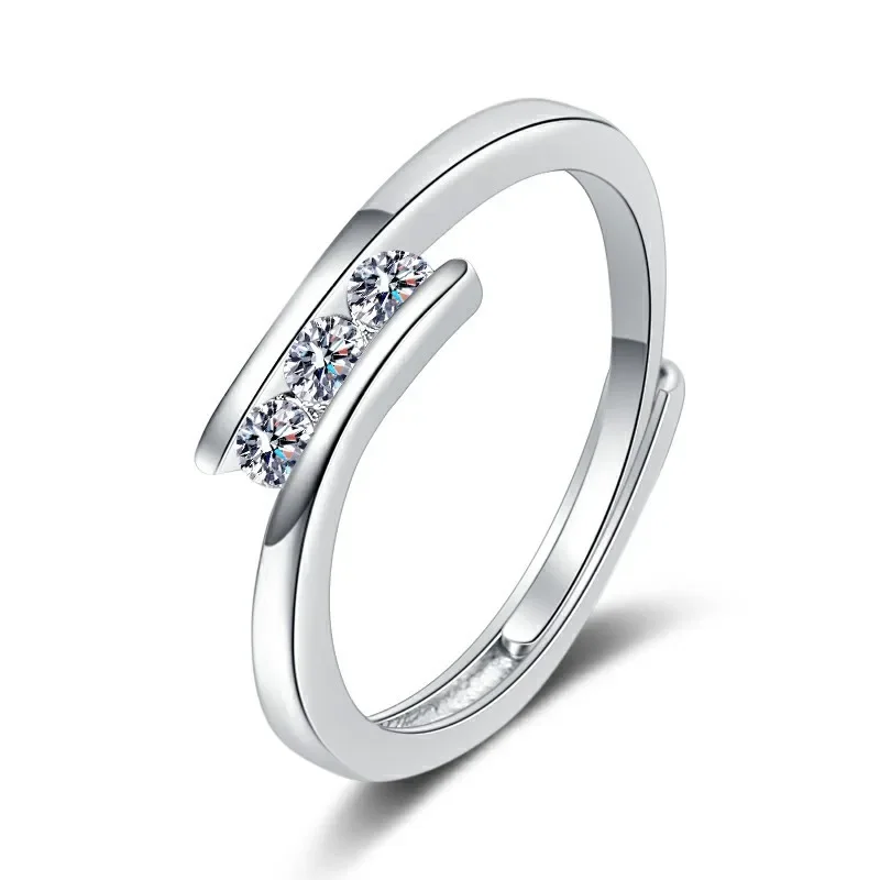 Elegant Women Ring 925 Silver Jewelry with Zircon Gemstone Open Finger Rings for Wedding Party Ornament Wholesale Dropshipping
Elegant Women Ring 925 Silver Jewelry with Zircon Gemstone Open Finger Rings for Wedding Party Ornament Wholesale Dropshipping