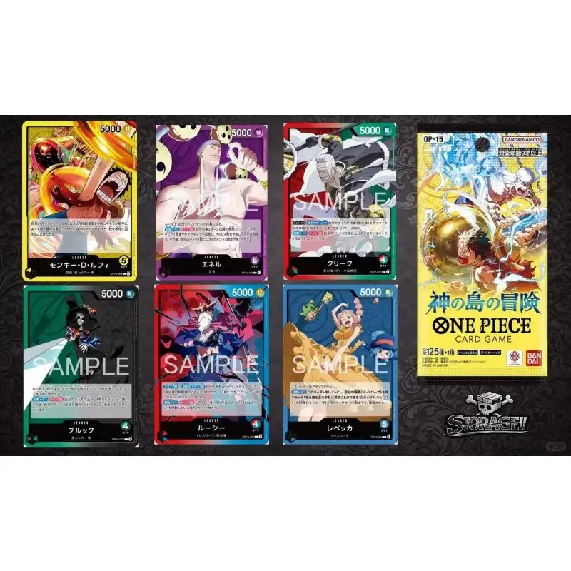 Original Bandai Namco One Piece Card Game OP15 Official Tcg Divine Island Adventure Series Booster Trading Cards Genuine Boxed
Original Bandai Namco One Piece Card Game OP15 Official Tcg Divine Island Adventure Series Booster Trading Cards Genuine Boxed