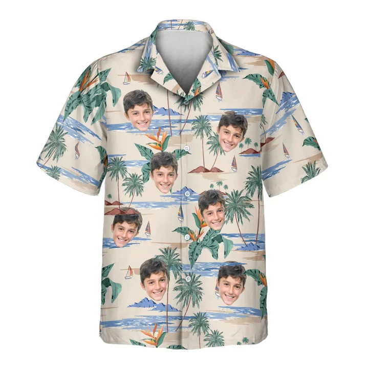 Novelty Custom Face Tropical Printed Aloha Shirt Island Palm Lemon Hibiscus Pineapple Graphic Short Sleeve Casual Hawaii Blouse
Novelty Custom Face Tropical Printed Aloha Shirt Island Palm Lemon Hibiscus Pineapple Graphic Short Sleeve Casual Hawaii Blouse
