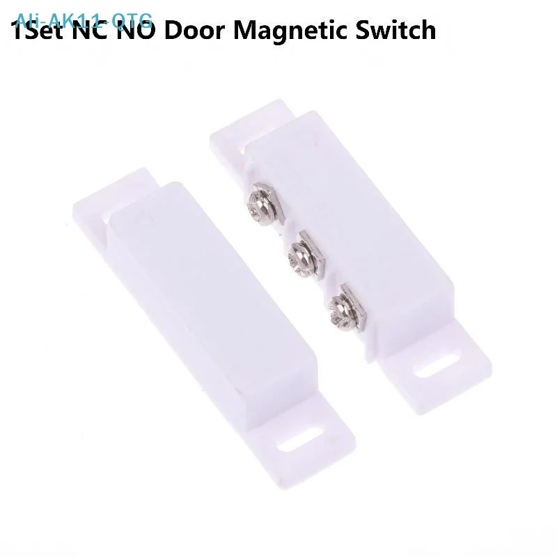 1Pair NO NC Magnetic Door Window Contact Sensor Alarm High Sensitivity Open Closed Magnetic Contact Switch For Metal Reed Door
1Pair NO NC Magnetic Door Window Contact Sensor Alarm High Sensitivity Open Closed Magnetic Contact Switch For Metal Reed Door