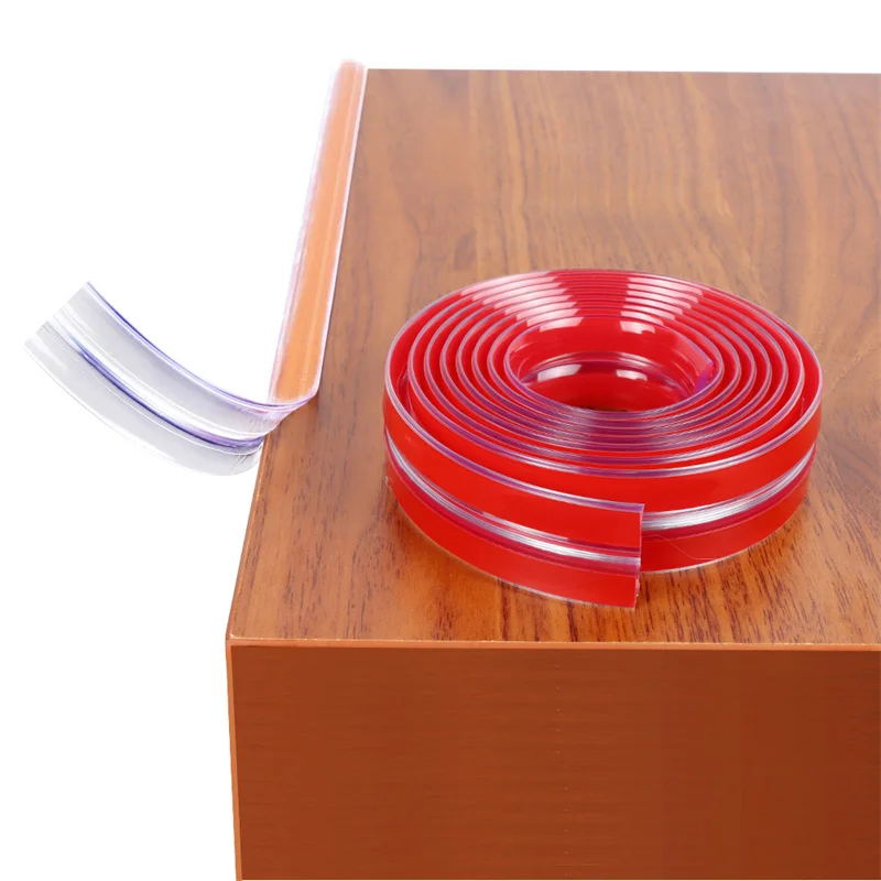 1/2/3M Table Edge Guard Protector Baby Safety Protection Transparent PVC Strip With Double-Sided Tape Furniture Corner Guard
1/2/3M Table Edge Guard Protector Baby Safety Protection Transparent PVC Strip With Double-Sided Tape Furniture Corner Guard