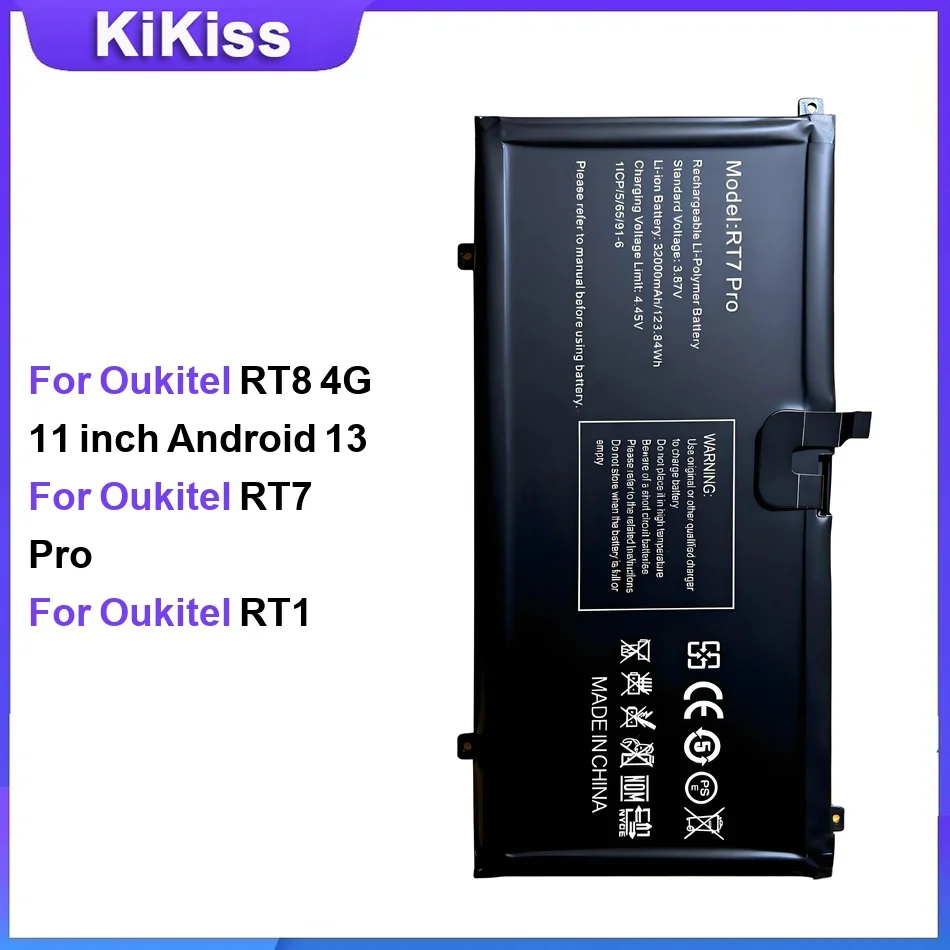 Battery For Oukitel RT8 4G 11 inch Android 13 RT7 Pro RT1 Best Replacement
Battery For Oukitel RT8 4G 11 inch Android 13 RT7 Pro RT1 Best Replacement