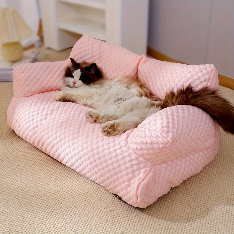Cat sofa All-season cat bed Large-sized washable dog bed Pet bed pad Comfortable and secure plush sofa Lace-covered tatami mat
Cat sofa All-season cat bed Large-sized washable dog bed Pet bed pad Comfortable and secure plush sofa Lace-covered tatami mat