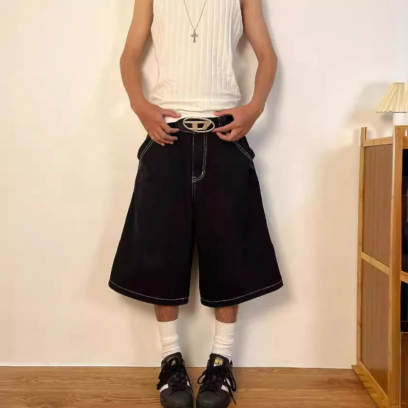 WEXWEAR High Street Skateboard Pattern Embroidered Hip Hop Shorts Denim Shorts Street Style Wide Leg Jeans Men's Clothing
WEXWEAR High Street Skateboard Pattern Embroidered Hip Hop Shorts Denim Shorts Street Style Wide Leg Jeans Men's Clothing
