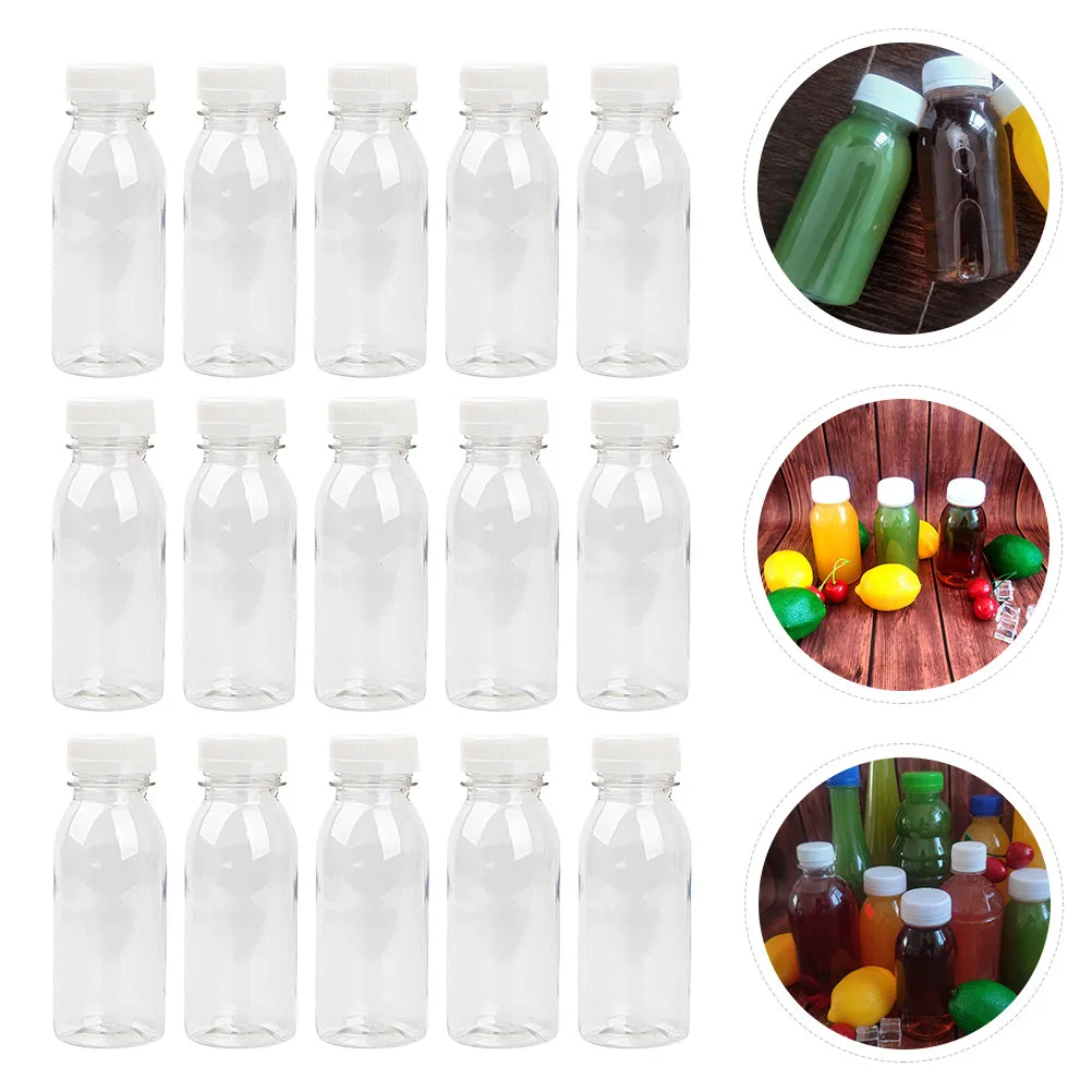 15Pcs 200Ml Disposable Transparent Pet Drink Bottles Wide Mouth Juice Milk Yogurt Storage Bottles Spill Proof Leak Proof Easy
15Pcs 200Ml Disposable Transparent Pet Drink Bottles Wide Mouth Juice Milk Yogurt Storage Bottles Spill Proof Leak Proof Easy