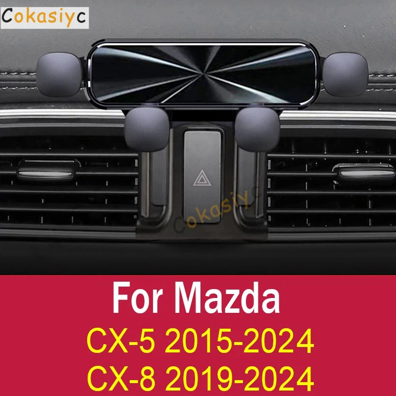 Gravity Car Phone Holder Mobile Cell Phone Support Mount for Mazda CX-5 2016-2024 CX-8 2019-2024 Accessories
Gravity Car Phone Holder Mobile Cell Phone Support Mount for Mazda CX-5 2016-2024 CX-8 2019-2024 Accessories
