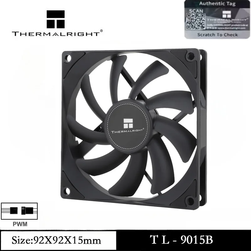 Thermalright TL-9015B 1/3/5PCS CPU Fan Computer Case Cooling 4pin PWM PC Fan with 15mm Slimline Cooler 2700RPM Speed Chassis Fan
Thermalright TL-9015B 1/3/5PCS CPU Fan Computer Case Cooling 4pin PWM PC Fan with 15mm Slimline Cooler 2700RPM Speed Chassis Fan