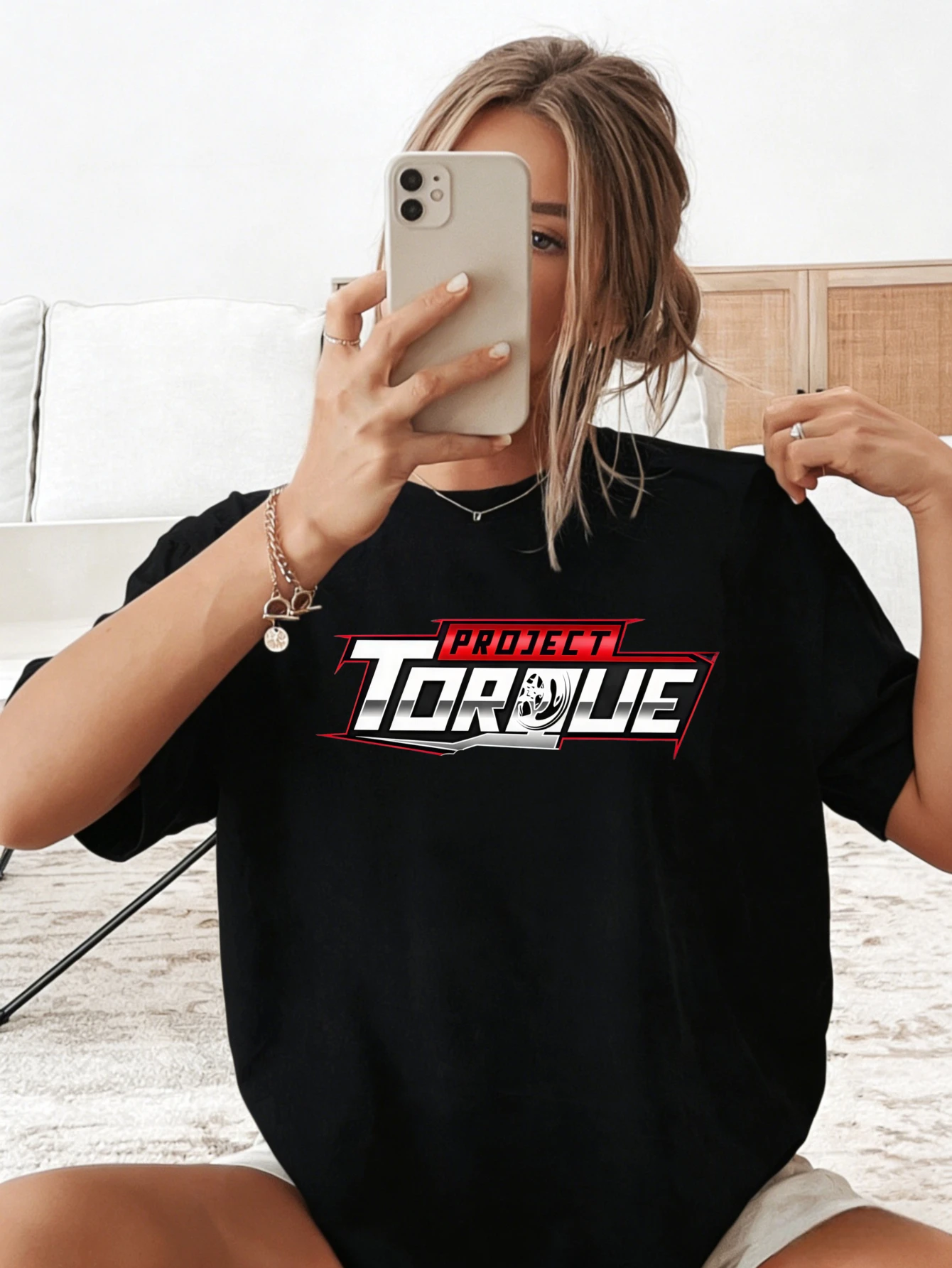 womens short sleeve t shirt TORQUE Printed Cotton Oversized Casual Summer Daily Wear T Shirt for Women, Gift for Her
womens short sleeve t shirt TORQUE Printed Cotton Oversized Casual Summer Daily Wear T Shirt for Women, Gift for Her