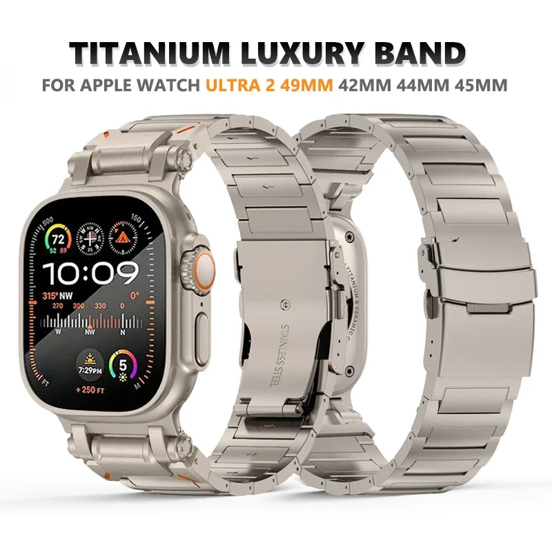 Titanium Men Band for Apple Watch Series 10 46mm 9 8 7 45mm Ultra 2 49mm Business Link Bracelet for iWatch se 6 5 ultra 49 44mm
Titanium Men Band for Apple Watch Series 10 46mm 9 8 7 45mm Ultra 2 49mm Business Link Bracelet for iWatch se 6 5 ultra 49 44mm