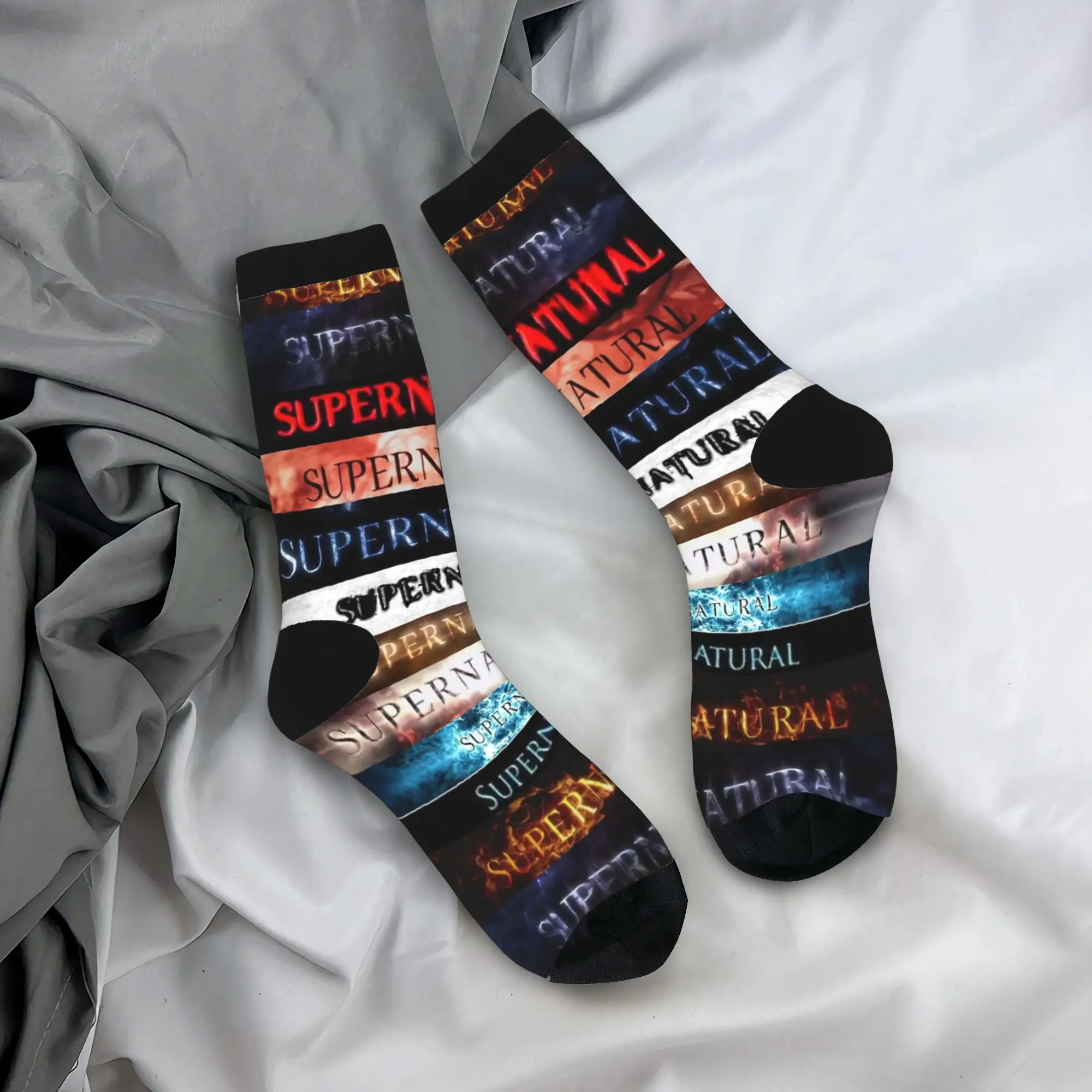 Supernatural Intro Seasons Stockings Elegant Socks Adults Men Warm Soft Socks Winter Climbing Design Anti Sweat Socks Gift
Supernatural Intro Seasons Stockings Elegant Socks Adults Men Warm Soft Socks Winter Climbing Design Anti Sweat Socks Gift