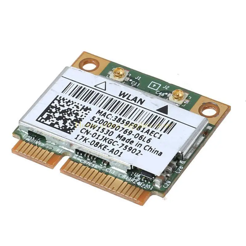 K43B BCM4322 802.11 WIFI WLAN CARD для E6420 E5510 Двойная беспроводная карта PCI-E Card
K43B BCM4322 802.11 WIFI WLAN CARD для E6420 E5510 Двойная беспроводная карта PCI-E Card
