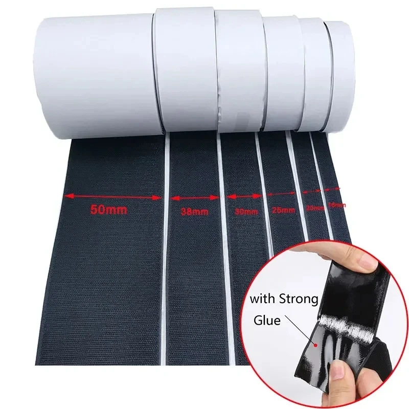 Double Sided Strips with Glue Magic Nylon Sticker Scratch Self-adhesive Hook and Loop Fastener Tapes for DIY Craft Accessories
Double Sided Strips with Glue Magic Nylon Sticker Scratch Self-adhesive Hook and Loop Fastener Tapes for DIY Craft Accessories