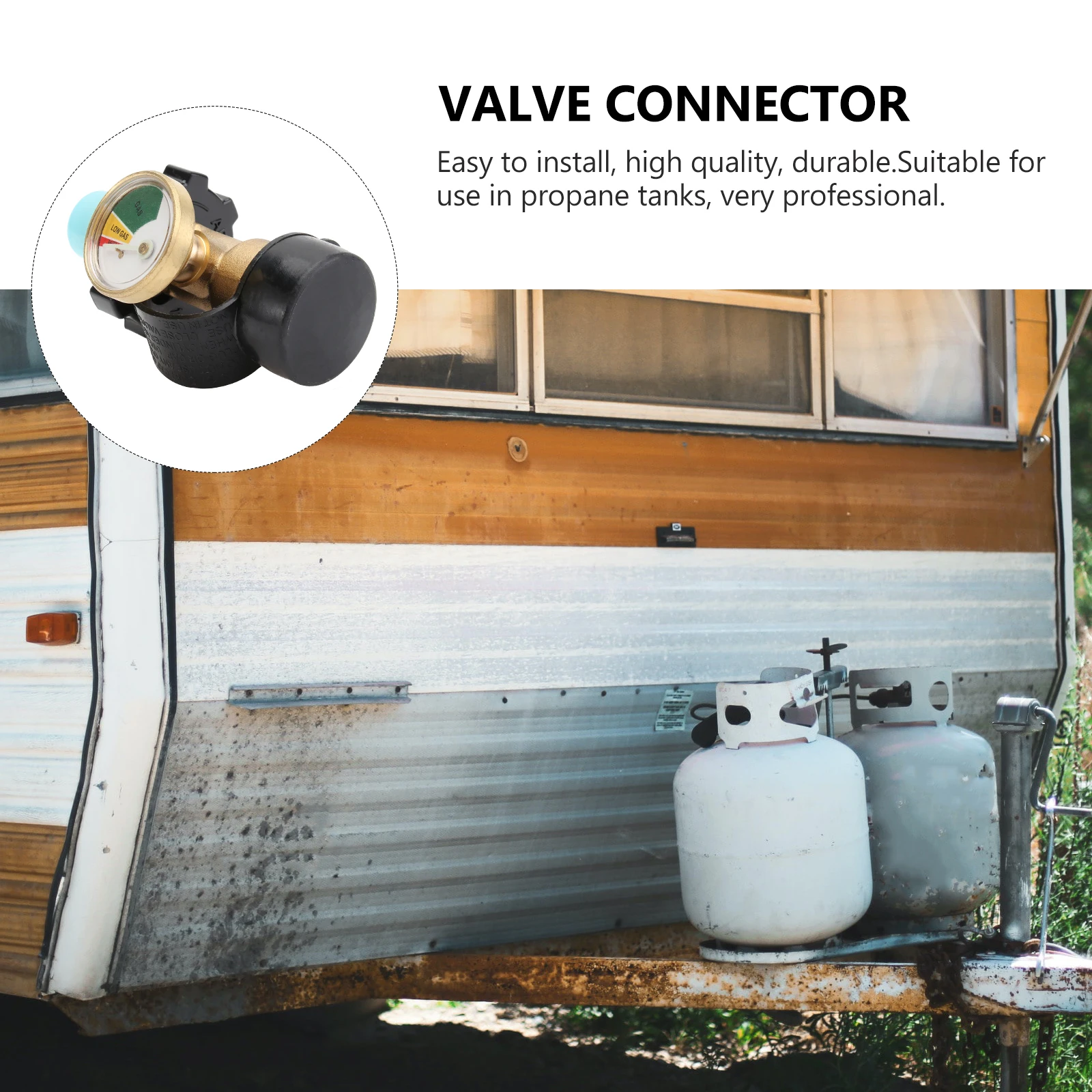Propane Reducing Valve Connector Gas Pressure Regulator Adapter Threaded Fit Durable Metal Automatic Shutdown Easy Install High
Propane Reducing Valve Connector Gas Pressure Regulator Adapter Threaded Fit Durable Metal Automatic Shutdown Easy Install High