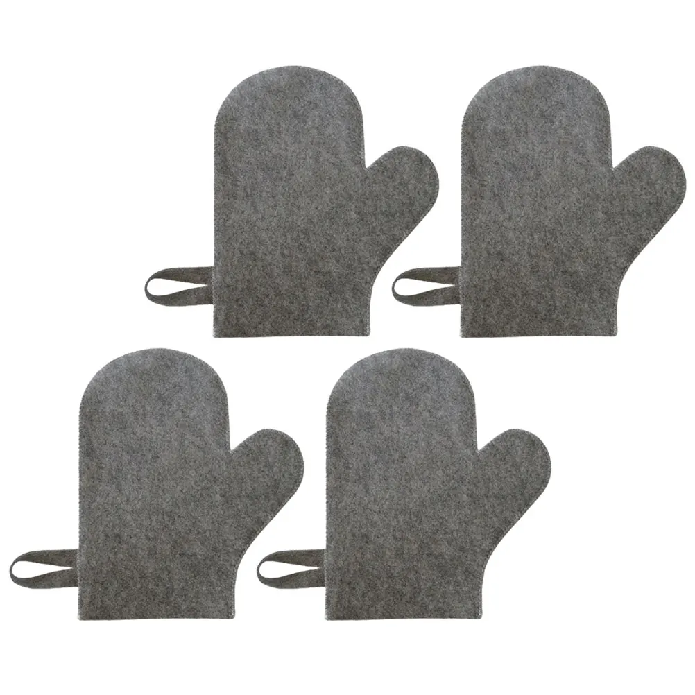 4pcs Sauna Gloves Felt Material Grey Color Bath Tools Spa Accessories Hand Protection Mittens Water Absorbing Durable Design
4pcs Sauna Gloves Felt Material Grey Color Bath Tools Spa Accessories Hand Protection Mittens Water Absorbing Durable Design
