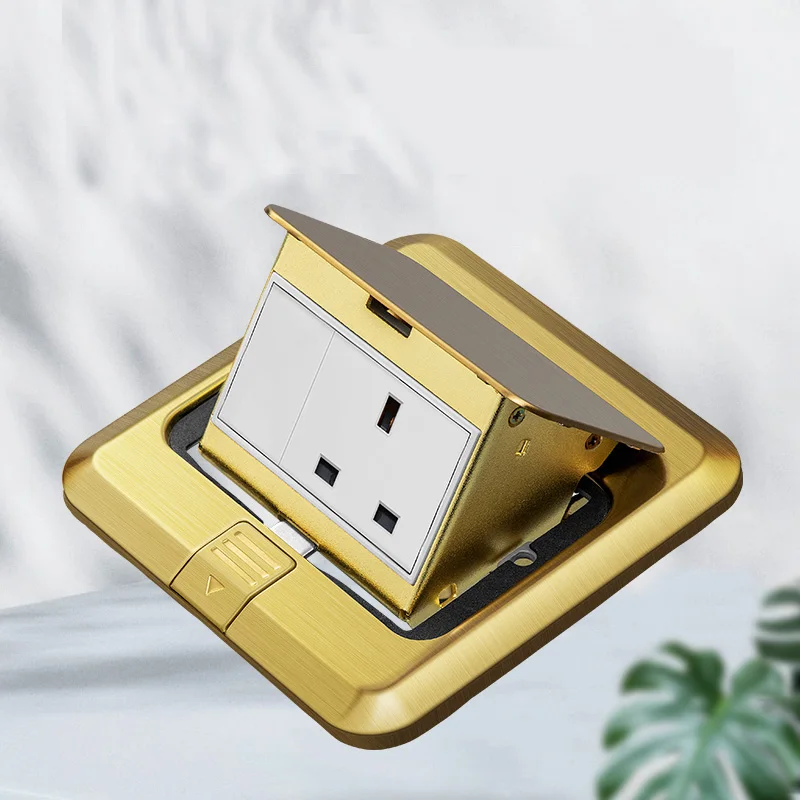 Стандарт Великобритании 13A Водонепроницаемая напольная розетка из нержавеющей стали Скрытая напольная розетка 16A/15A Номинальный ток Металлическая сеть SDK
Стандарт Великобритании 13A Водонепроницаемая напольная розетка из нержавеющей стали Скрытая напольная розетка 16A/15A Номинальный ток Металлическая сеть SDK