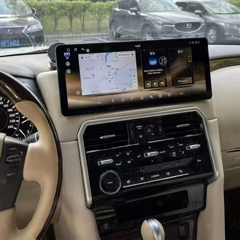 17-дюймовый сенсорный экран для Nissan Armada Patrol Y62, Infiniti QX80 QX56 2010-2020, Android AUTO, автомобильная мультимедийная система с CarPlay
17-дюймовый сенсорный экран для Nissan Armada Patrol Y62, Infiniti QX80 QX56 2010-2020, Android AUTO, автомобильная мультимедийная система с CarPlay