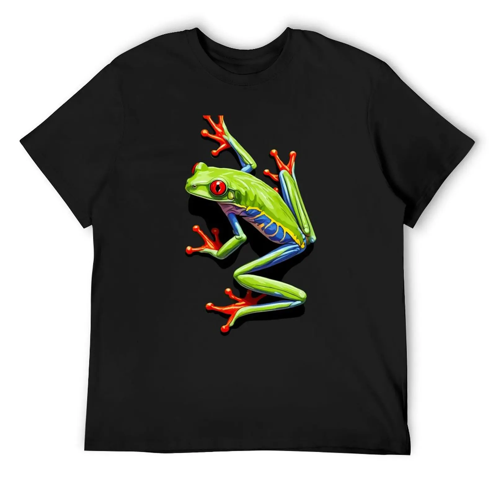 Red eyed tree frog T-Shirt Short sleeve tee plus sizes for a boy oversizeds workout shirts for men
Red eyed tree frog T-Shirt Short sleeve tee plus sizes for a boy oversizeds workout shirts for men