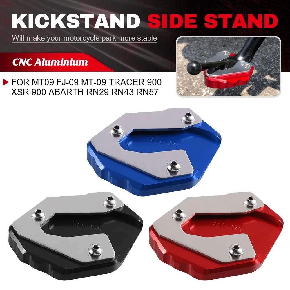 Kickstand Motorcycle Side Stand Enlarger Plate Kickstand For Yamaha MT09 FJ-09 MT-09 Tracer 900 XSR 900 Abarth RN29 RN43 RN57
Kickstand Motorcycle Side Stand Enlarger Plate Kickstand For Yamaha MT09 FJ-09 MT-09 Tracer 900 XSR 900 Abarth RN29 RN43 RN57