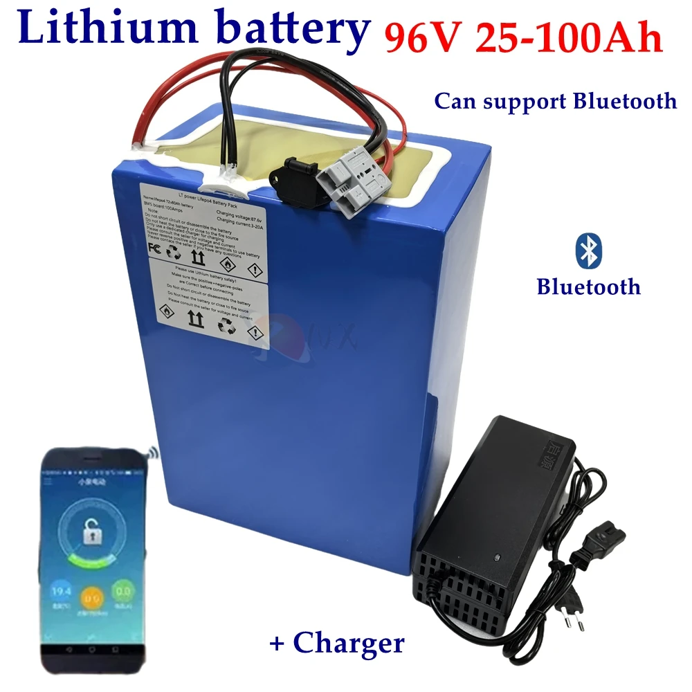 YNX 96v 50Ah 80Ah 100Ah 30Ah 40Ah литий-ионный аккумулятор Bluetooth BMS APP для 5000w двигателя робота скутера мотоцикла AGV + зарядное устройство
YNX 96v 50Ah 80Ah 100Ah 30Ah 40Ah литий-ионный аккумулятор Bluetooth BMS APP для 5000w двигателя робота скутера мотоцикла AGV + зарядное устройство