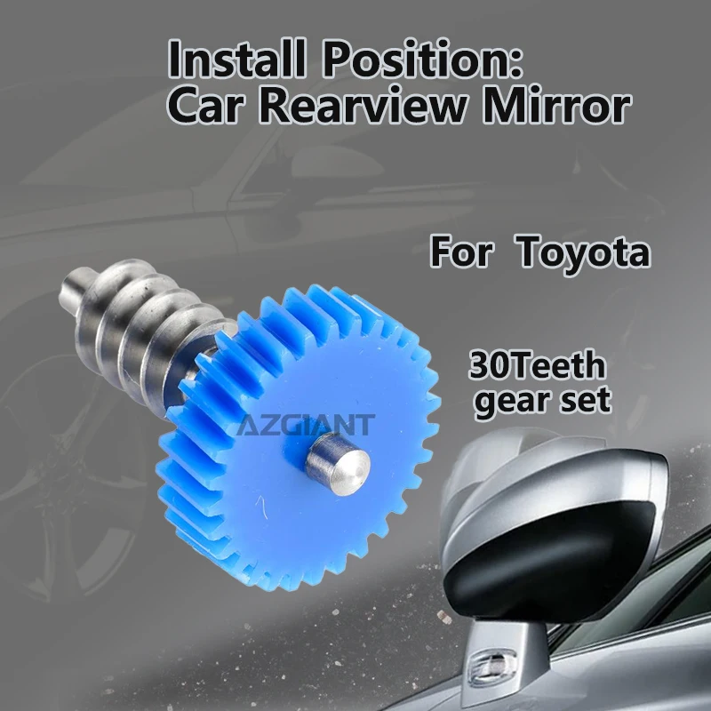 AZGIANT For Toyota Zace/Qualis/Kijang Innova 2005-2015 Car inner 30T plastic gear of Power folding side view mirror Motor module
AZGIANT For Toyota Zace/Qualis/Kijang Innova 2005-2015 Car inner 30T plastic gear of Power folding side view mirror Motor module