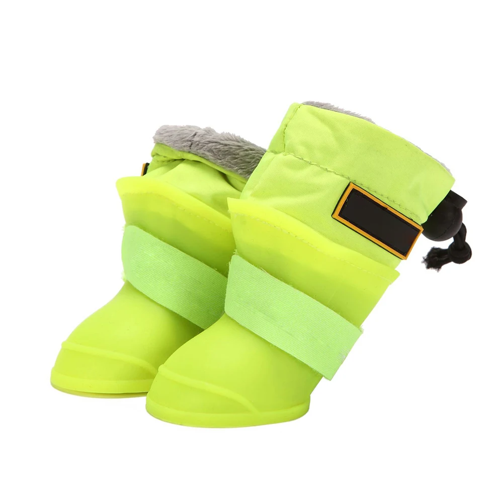 4 Pcs Waterproof Pet Rain Boots Dog Shoes Galoshes Footwear Outdoor Anti Slip Sole Dry Warm Comfortable Easy to Wear Pet
4 Pcs Waterproof Pet Rain Boots Dog Shoes Galoshes Footwear Outdoor Anti Slip Sole Dry Warm Comfortable Easy to Wear Pet