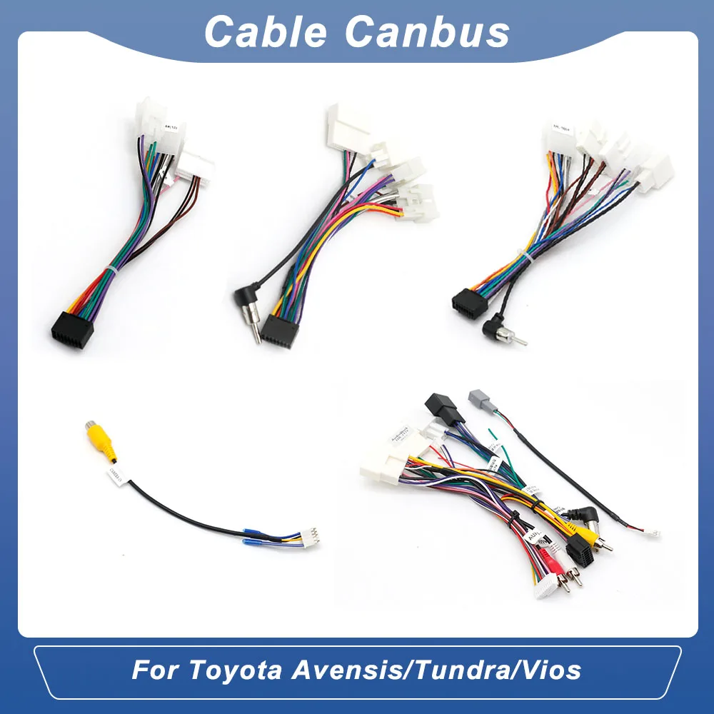 Кабель для автомагнитолы Toyota Avensis/Tundra/Vios, 16-контактный, для подключения DVD, GPS, Android мультимедиа
Кабель для автомагнитолы Toyota Avensis/Tundra/Vios, 16-контактный, для подключения DVD, GPS, Android мультимедиа