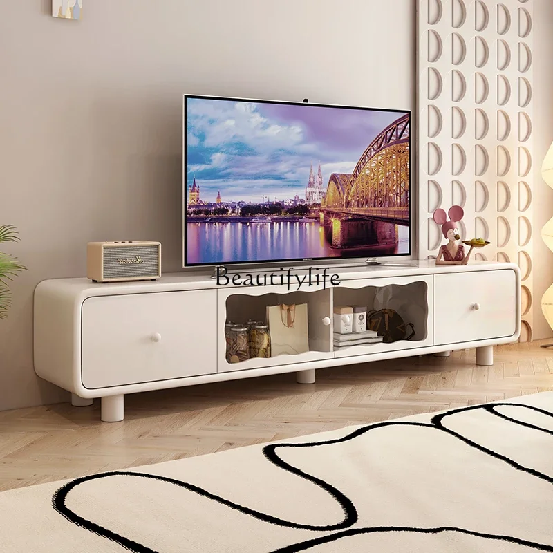 z.New TV Cabinet Modern Minimalist Silent Cream Style White Small Apartment Light Luxury Minimalist
z.New TV Cabinet Modern Minimalist Silent Cream Style White Small Apartment Light Luxury Minimalist