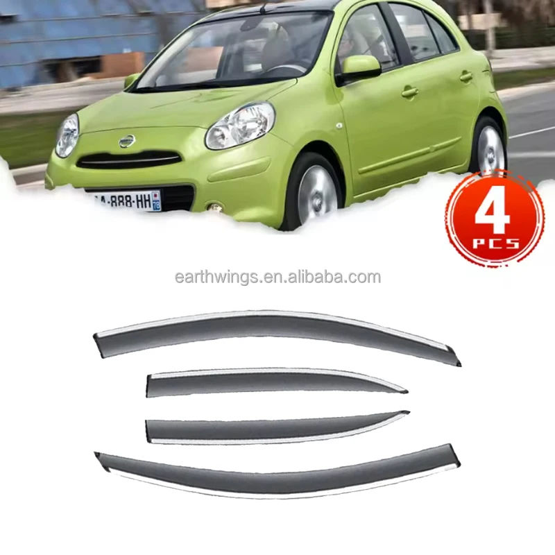 High Quality For Nissan March K13 Micra 2011-2013 D21 Pickup Car Side Windows Visors Rain Eyebrow Guard Sun Visor Accessories
High Quality For Nissan March K13 Micra 2011-2013 D21 Pickup Car Side Windows Visors Rain Eyebrow Guard Sun Visor Accessories