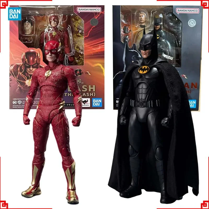In stock Bandai The Flash Anime Figure SHF The Flash Batman Action Figure Collectibles Model High Poseability Toys For Boys Gift
In stock Bandai The Flash Anime Figure SHF The Flash Batman Action Figure Collectibles Model High Poseability Toys For Boys Gift