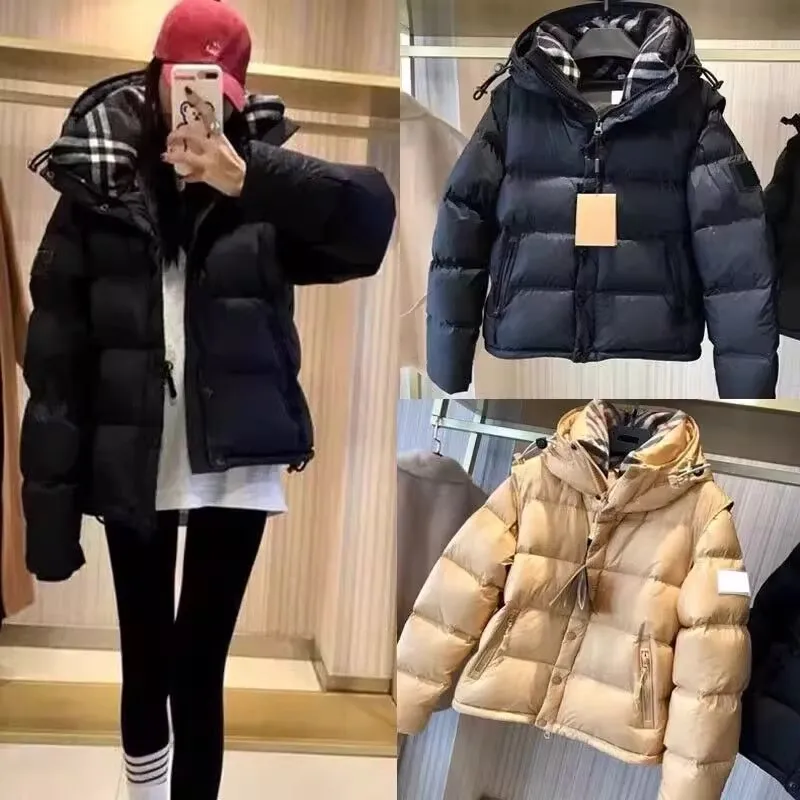 EXJR Winter Detachable Sleeve Vest down Jacket 90 White Duck down Short Hooded Thickened Women's Outerwear Warm Coat
EXJR Winter Detachable Sleeve Vest down Jacket 90 White Duck down Short Hooded Thickened Women's Outerwear Warm Coat