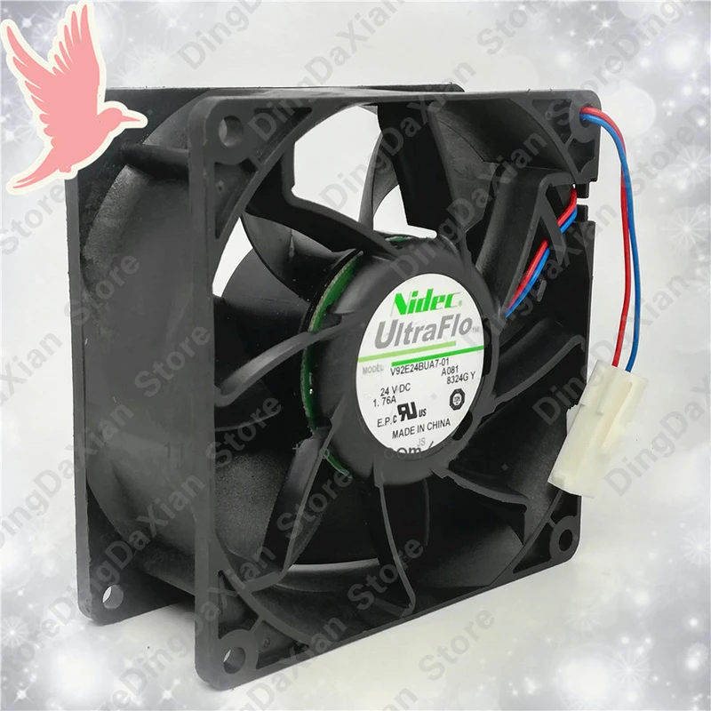 D 1PCS For V92E24BUA7-01 Cooling Fan 24V 1.76A Inverter Supercharged New
D 1PCS For V92E24BUA7-01 Cooling Fan 24V 1.76A Inverter Supercharged New