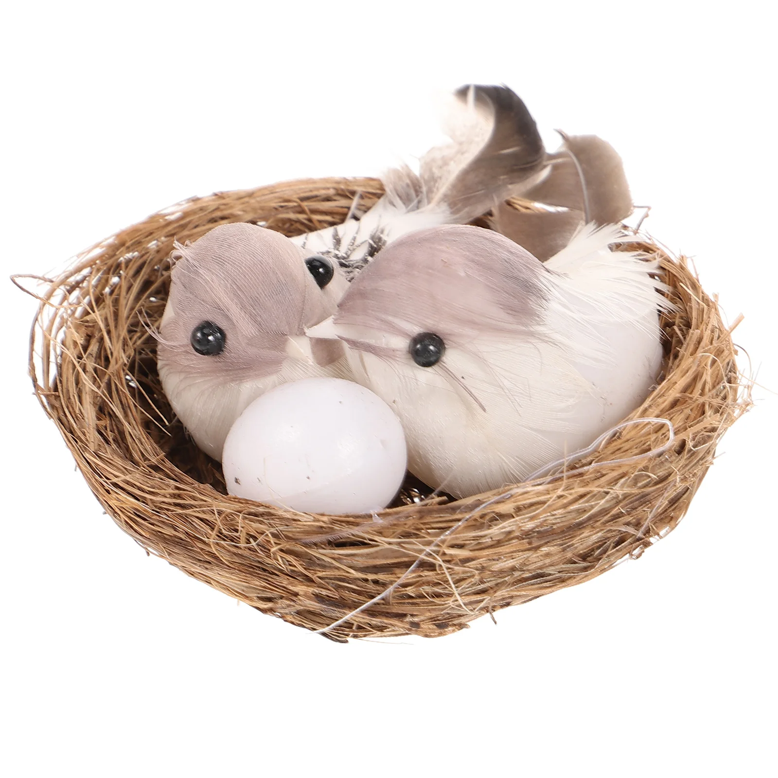 Polygonal Napkin Ring Fake Bird Nest Ornament Eggs Artificial Decor Garden Props Mini Decoration
Polygonal Napkin Ring Fake Bird Nest Ornament Eggs Artificial Decor Garden Props Mini Decoration