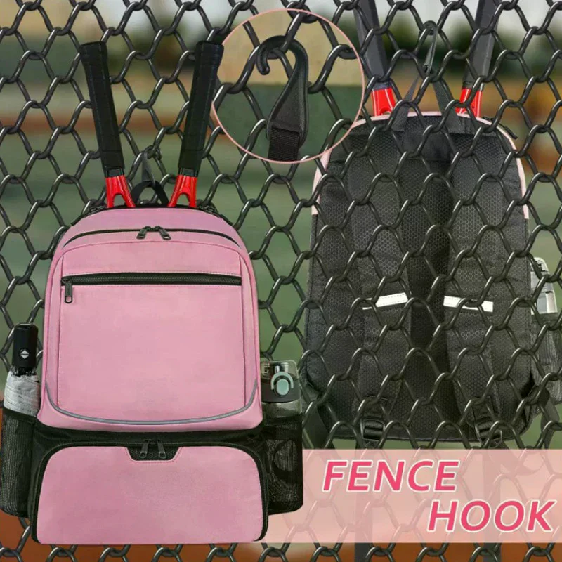 Профессиональный теннисный рюкзак большой емкости, спортивная ракетка, вмещает 1-2 теннисные ракетки, уличная сумка для бадминтона с карманом для обуви
Профессиональный теннисный рюкзак большой емкости, спортивная ракетка, вмещает 1-2 теннисные ракетки, уличная сумка для бадминтона с карманом для обуви